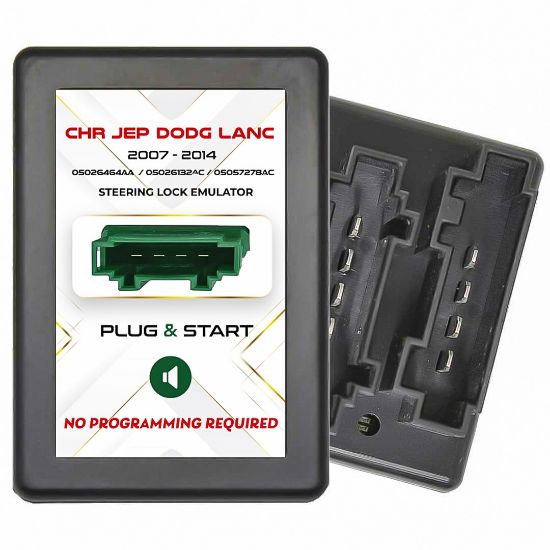 Chrysler  Emulator - Jeep Emulator  -  Dodge Emulator -   Fiat Emulator ESL Electronic Steering Lock Emulator Simulator
