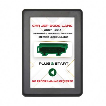 For Chrysler Jeep Grand Cherokee Chrysler Ram Dodge 2014 2020 Fiat ESL Electronic Steering Lock Emulator Simulator Plug and Start - Mk3 Emulators