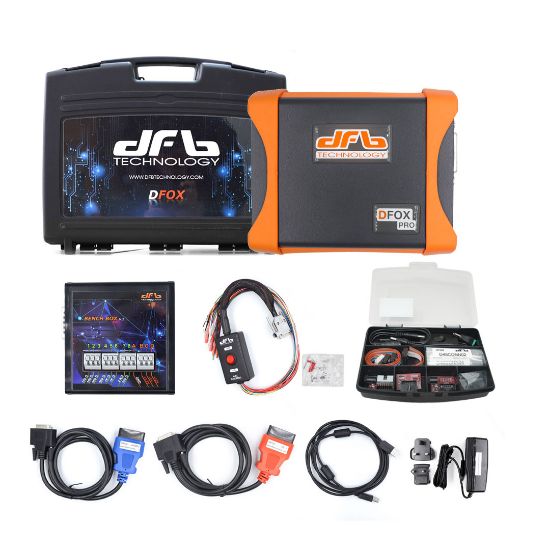 Dfox Ecu Programming Device It Is A Device That Is Used To Read And Write Engine Control Units (Ecu) Obd, Flash And Eproom In Bench And Boot Mode In Heavy Vehicles, Passenger Cars, Motorcycles, Marine And Construction Vehicles.