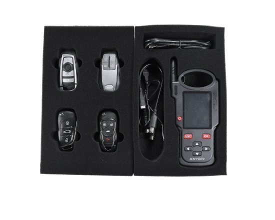 Picture of Lonsdor K518ISE Key Programmer & KH100+ Remote Key Programmer & LKE Smart Key Emulator & JCD-1 & JCD-2 Cable Set for Chrysler Jeep Dodge