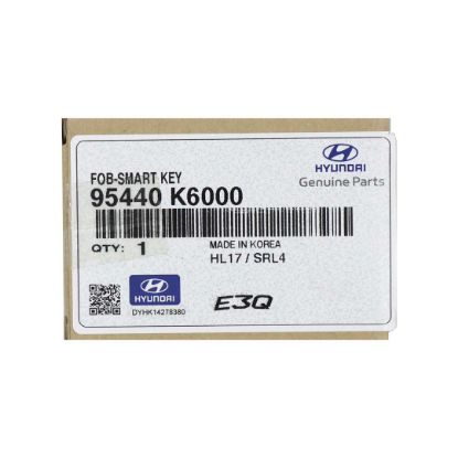 New Hyundai Grand I10 2022 Genuine / OEM Smart Remote Key 3 Buttons 433MHz OEM Part Number: 95440-K6000 | Emirates Keys