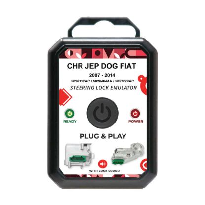 Steering Lock Emulator  Jeep Chrysler Dodge Fiat Emulator , Plug and Start Jeep Chrysler Dodge Lancia ESL ELV - With Lock Sound No Programming Required | Emirates Keys
