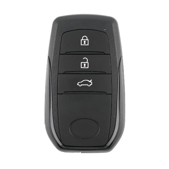 Toyota Corolla 2024 Smart Remote Key Shell 3 Buttons Black Sides BA Type