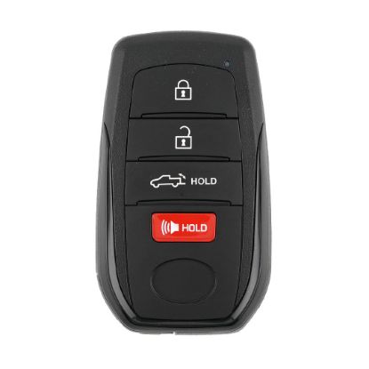 Toyota Tundra 2022 Smart Remote Key Shell 3+1 Buttons Black Sides BA Type