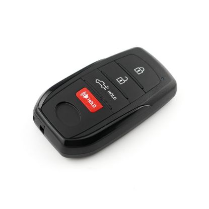 New Aftermarket Toyota Tundra 2022 Smart Remote Key Shell 3+1 Buttons Black Sides BA Type Pick Up Trunk Type High Quality Best Price | Emirates Keys