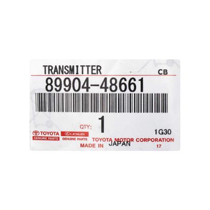 Lexus RX 2010-2015 Smart Remote Key 3 Buttons 433MHz Manufacturer Part Number: 89904-48661 / FCC ID: B74EA | Emirates Keys