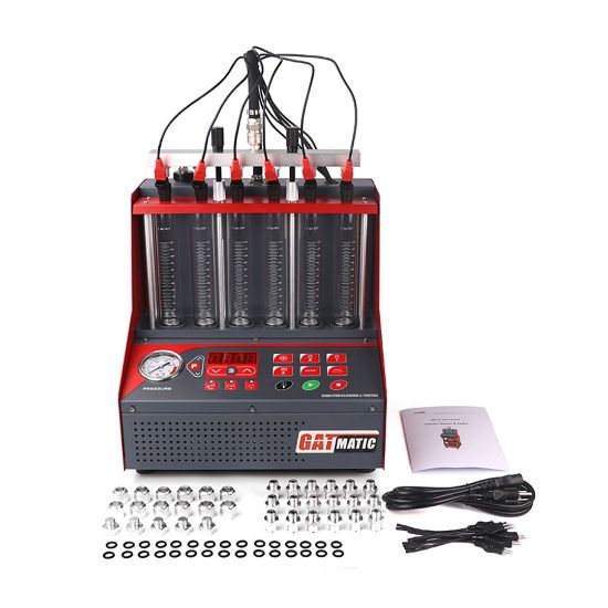 New GATmatic GI600 Injector Cleaner 4 Cylinder Combines The Ultrasonic Cleaning Technology With Microprocessor Hydraulic Control Cleaning Detection Technology | Emirates Keys