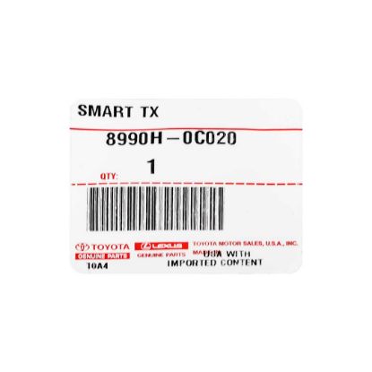 New Toyota Sequoia 2023 Genuine / OEM Smart Remote Key 3+1 Buttons 315MHz OEM Part Number: 8990H-0C020 , 8990H0C020 | Emirates Keys