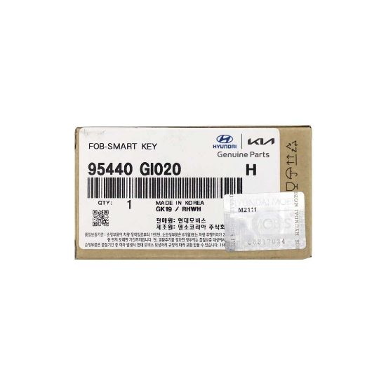 New Hyundai IONIQ 2022 Genuine/OEM Smart Remote 433MHz Manufacturer Part Number: 95440-GI020 OEM Box | Emirates Keys