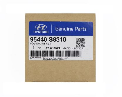 New Hyundai PALISADE 2019 Genuine/OEM Smart Key with 4 Buttons and 433MHz frequency and part number: 95440-S8310 / FCCID: TQ8-FOB-4F19 OEB Box | Emirates Keys