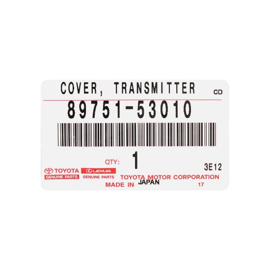 New Lexus Genuine/OEM Remote Key Shell Back Side Manufacturer Part Number: 89751- 53010 High Quality Best Price| Emirates Keys