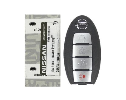 Brand New Nissan Kicks 2019-2020 Genuine/OEM Smart Remote Key 4 Buttons 433MHz 285E3-5RA6A 285E35RA6A / FCCID: KR5TXN3 | Emirates Keys