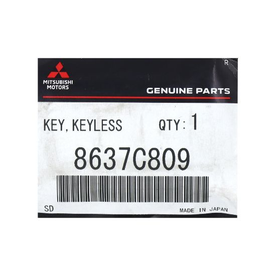 New Mitsubishi Outlander 2020 Genuine / OEM Smart Remote Key 4 Buttons 433MHz OEM Part Number: 8637C809 | Emirates Keys