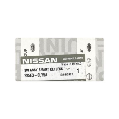 New Nissan Sentra 2024 Genuine / OEM Smart Remote Key 4+1 Buttons 433MHz OEM Part Number: 285E3-6LY5A , 285E36LY5A - FCC ID: KRSTXPZ3 | Emirates Keys