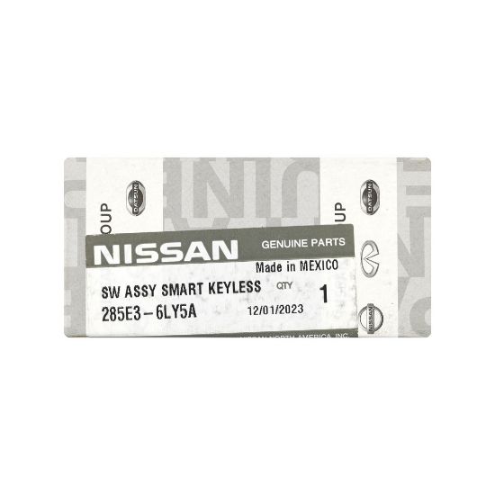 New Nissan Sentra 2024 Genuine / OEM Smart Remote Key 4+1 Buttons 433MHz OEM Part Number: 285E3-6LY5A , 285E36LY5A - FCC ID: KRSTXPZ3 | Emirates Keys