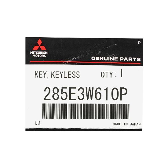 New Mitsubishi Eclipse Cross 2024 Genuine / OEM Smart Remote Key 2 Buttons 433MHz OEM Part Number: 285E3W610P , FCC ID: GHR-M014-WTB  | Emirates Keys