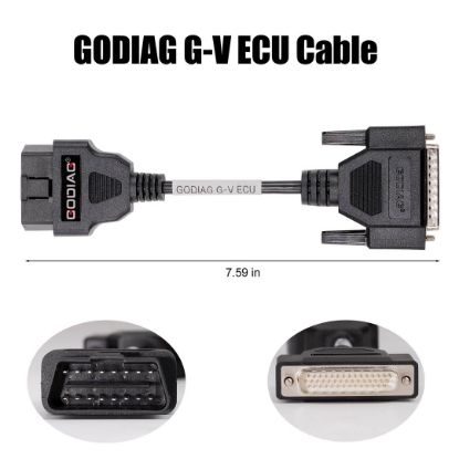 New GODIAG G-V ECU Cable for Connecting Xhorse MULTI PROG with GT107 or GT107+ GPT BENCH BOOT to Read & Write Data on VAG Gearbox ECU, Engine ECU | Emirates Keys