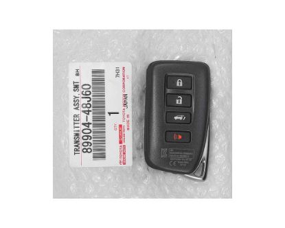 Brand New Lexus RX350 2016-2020 Genuine/OEM Smart Key 4 Buttons 433MHz 89904-48J60 89904-48E20 / 89904-48L60 FCC ID: BP1EK | Emirates Keys