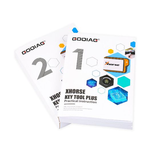 New GODIAG Key Tool Plus Practical Instruction 1&2 Two Books for Locksmith and Vehicle Maintenance Engineer | Emirates Keys