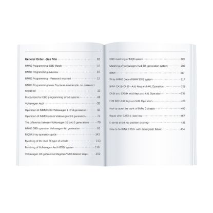 New GODIAG Key Tool Plus Practical Instruction 1&2 Two Books for Locksmith and Vehicle Maintenance Engineer | Emirates Keys