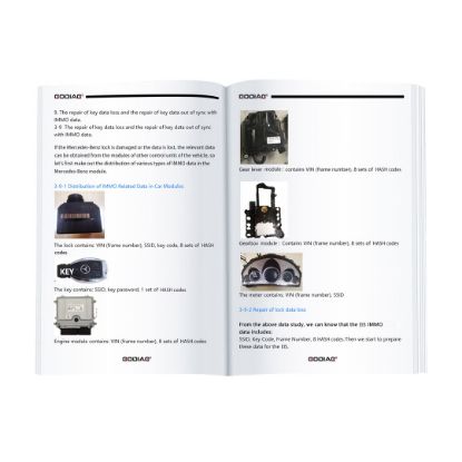 New GODIAG Key Tool Plus Practical Instruction 1&2 Two Books for Locksmith and Vehicle Maintenance Engineer | Emirates Keys