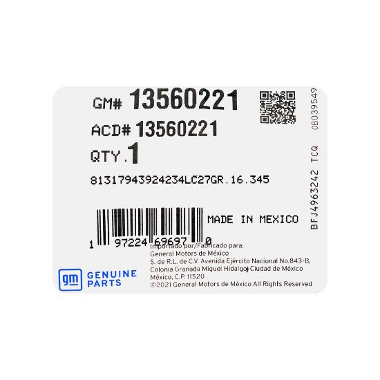 New GMC Sierra EV 2024 Genuine / OEM Smart Remote Key 5+1 Buttons 433MHz OEM Part Number: 13560221 | Emirates Keys