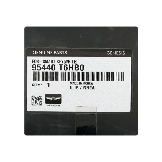 New Genesis GV80 2022 Genuine / OEM Smart Remote Key 4 Buttons 433MHz OEM Part Number: 95440-T6HB0, 95440T6HB0 | Emirates Keys