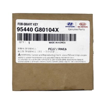 Hyundai Grandeur Genuine Smart Key 433MHz 95440-G80104X | MK3