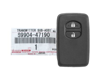 Brand New Toyota IQ Prius 2009-2016 European Smart Key 2 Buttons 433MHz 89904-47190 8990447190 / FCCID: B74EA | Emirates Keys