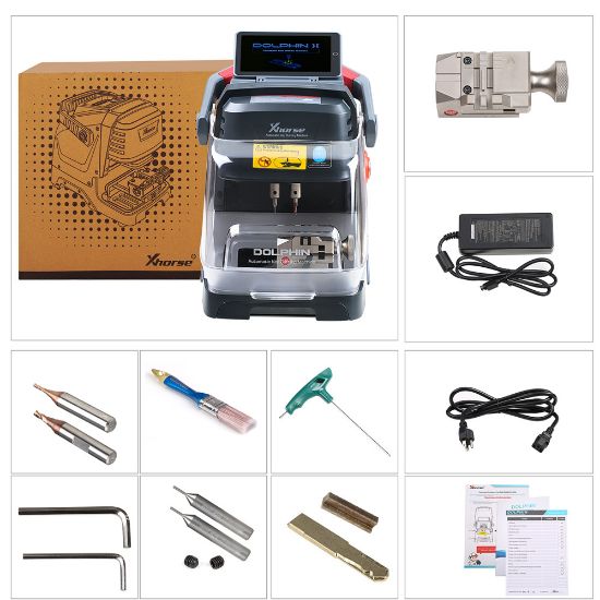 New Bundle Xhorse VVDI Key Tool Plus Pad Device and Xhorse Dolphin II XP-005L Key Cutting Machine Get Free Xhorse VVDI Mini Key Tool Device | Emirates Keys