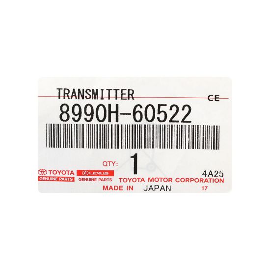 New Toyota Land Cruiser 2022 Genuine / OEM Smart Remote Key 3 Buttons 433.58/434.42MHz OEM Part Number: 8990H-60522 , 8990H60522 , FCC ID: B3N2K2R | Emirates Keys