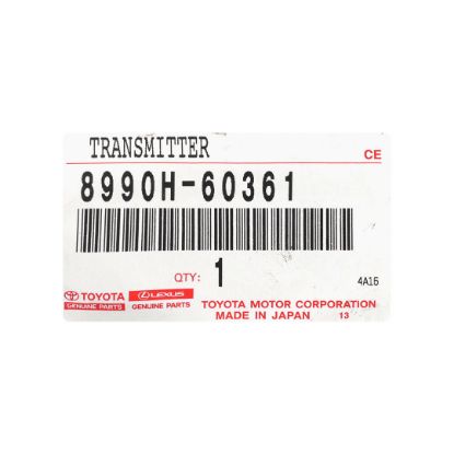 New Toyota Land Cruiser GR 2022-2023 Genuine / OEM Smart Remote Key 3 Buttons 314.1/312.51MHz OEM Part Number: 8990H-60361 , 8990H-60361 | Emirates Keys