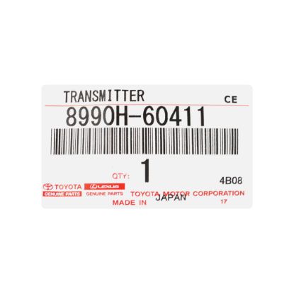 New Toyota Land Cruiser GR 2022-2023 Genuine / OEM Smart Remote Key 3 Buttons 433.92MHz OEM Part Number: 8990H-60411 , 8990H60411 , FCC ID: B3N2K2A | Emirates Keys