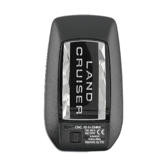 New Toyota Land Cruiser 2022 Genuine / OEM Smart Remote Key 3 Buttons 433.58/434.42MHz OEM Part Number: 8990H-60451 / 8990H-60491 , FCC ID: B3N2K2R | Emirates Keys