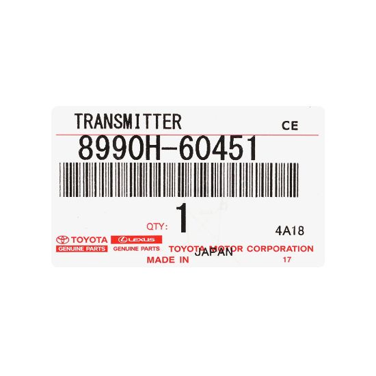 New Toyota Land Cruiser 2022 Genuine / OEM Smart Remote Key 3 Buttons 433.58/434.42MHz OEM Part Number: 8990H-60451 / 8990H-60491 , FCC ID: B3N2K2R | Emirates Keys