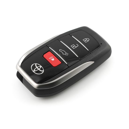 New Toyota Land Cruiser GR 2022-2023 Genuine / OEM Smart Remote Key 3+1 Buttons 433MHz OEM Part Number: 8990H-60401 / 8990H-60421 , FCC ID: B3N2K2R | Emirates Keys