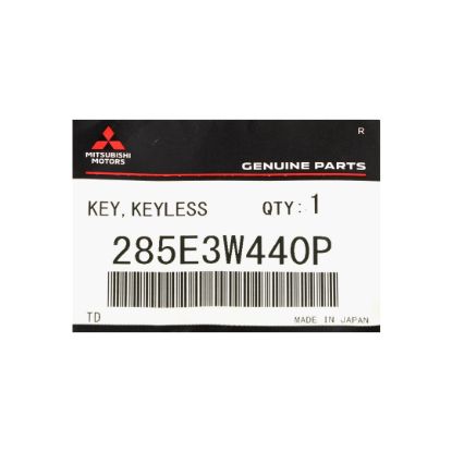New Mitsubishi Eclipse Cross 2022 Genuine / OEM Smart Remote Key 2 Buttons 433MHz OEM Part Number: 285E3W440P - FCC ID: GHR-M014 | Emirates Keys