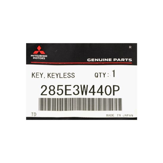 New Mitsubishi Eclipse Cross 2022 Genuine / OEM Smart Remote Key 2 Buttons 433MHz OEM Part Number: 285E3W440P - FCC ID: GHR-M014 | Emirates Keys
