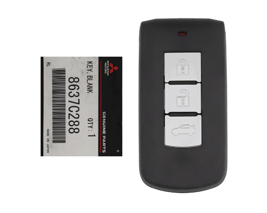 Brand New Mitsubishi ATTRAGE 2019 Genuine/OEM Smart Remote Key 3 Buttons 433MHz 8637B330/8637C288