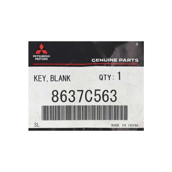 New Mitsubishi Eclipse 2019 Genuine Smart Remote Key 2 Buttons 433MHz OEM Part Number: 8637C563 , FCC ID: GHR-M014 | Emirates Keys