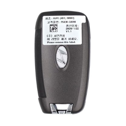 Hyundai Grandeur 2021 Genuine / OEM Flip Remote Key 3+1 Buttons 433MHz OEM Part Number: 95430-G8200, 95430-G8200  | Emirates Keys