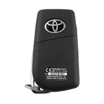 Used Toyota Corolla Cross 2022 Original Flip Remote Key 2+1 Buttons 433MHz ASK - FCC ID: BA2TA  | Emirates Keys