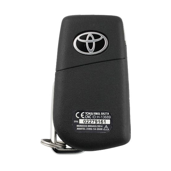 Used Toyota Corolla Cross 2022 Original Flip Remote Key 2+1 Buttons 433MHz ASK - FCC ID: BA2TA  | Emirates Keys