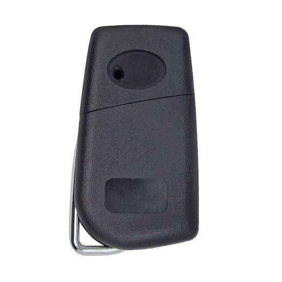 New Aftermarket Toyota Corolla Flip Remote Shell Key 3 Buttons Small Battery Holder Type Toy48 Blade High Quality Best Price | Emirates Keys