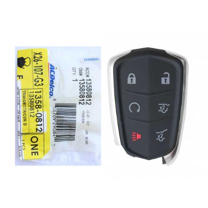 Brand New Cadillac Escalade 2016-2019 Genuine/OEM Smart Remote Key 6 Button 315MHz 13598511 / 13580812 / 13510242 / 13594028 | Emirates Keys