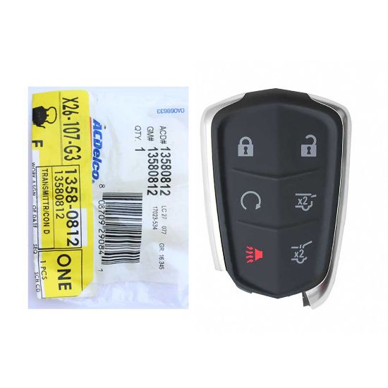 Brand New Cadillac Escalade 2016-2019 Genuine/OEM Smart Remote Key 6 Button 315MHz 13598511 / 13580812 / 13510242 / 13594028 | Emirates Keys