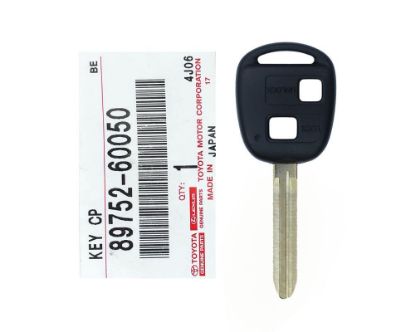 Toyota Corolla 2005 Genuine Remote Key Shell 2 BTN 89752-60050