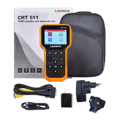New Bundle Launch 100 Pcs TPMS Sensor Rubber +  100 Pcs TPMS Sensor Metal 315MHz & 433MHz 2 in 1  Tire Pressure  + Launch CRT511 Stand-alone Diagnostic & TPMS Tool For Free | Emirates Keys