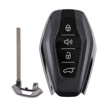 Used Jetour Original Smart Remote Key 3+1 Buttons 433MHz 4A Chip Black Color High Quality Best Price | Emirates Keys