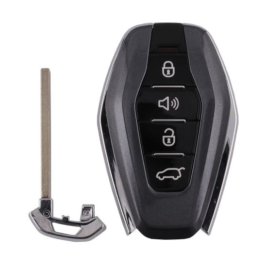 Used Jetour Original Smart Remote Key 3+1 Buttons 433MHz 4A Chip Black Color High Quality Best Price | Emirates Keys